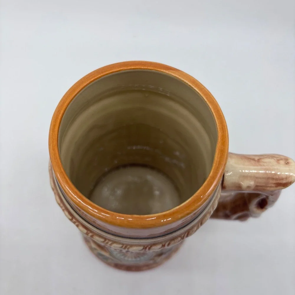 Brown Washington DC‎ Souvenir Beer Stein Mug Excellent 7 in.